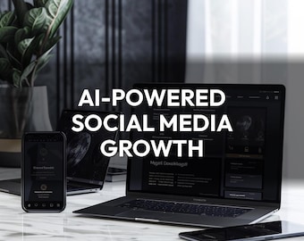 AI-Powered Social Media Growth Guide – 10K Followers, Instagram, TikTok, LinkedIn - Content Strategy (PDF Download)