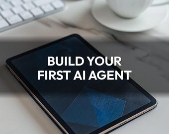 Build Your First AI Agent | No Code ChatGPT Claude Tutorial (Digital Download)
