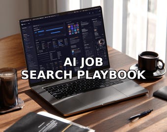 AI Job Search Playbook | ChatGPT Resume Optimization | ATS Hack Guide | Interview Prep AI Prompts | Salary Negotiation