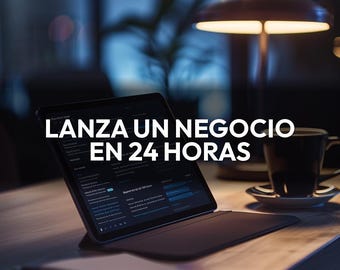Lanza un Negocio en 24 Horas con IA - De Cero a Primera Venta | Branding Productos Web | PDF Español