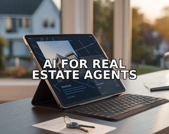 AI Guide for Real Estate Agents: ChatGPT Prompts, Lead Generation, CRM Automation (Digital Download)