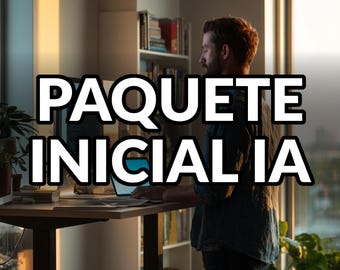 aquete Inicial IA 2026 | Guia ChatGPT y Claude Principiantes | 14 Capitulos PDF | Prompts, Agentes IA, Ingresos | Descarga Instantanea
