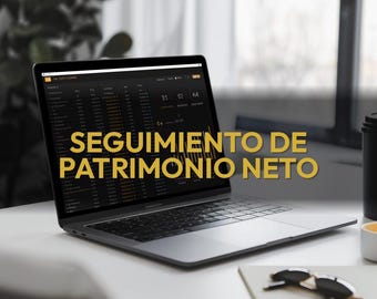 Seguimiento de Patrimonio Neto - Excel Español | Activos vs Pasivos | Gráfica Tendencia | Google Sheets