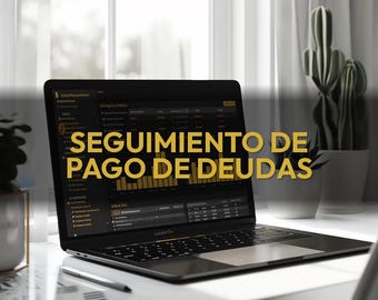 Seguimiento de Pago de Deudas -  Bola de Nieve y Avalancha | Rastreador Deuda | Google Sheets