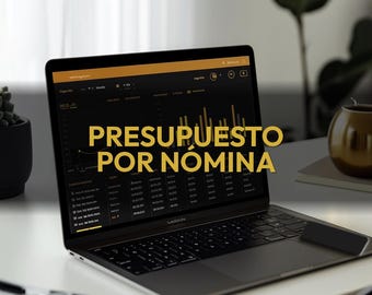Presupuesto por Nómina - Excel en Español | Rastreador de Gastos | Google Sheets | Descarga Digital