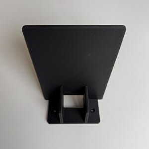 Vägghögtalarhylla STL | Minimalistisk flytande väggmontering | 3D-utskriftsfil