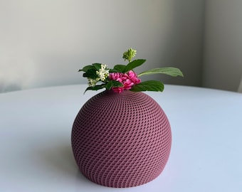 Dune Vase STL | Modern 3D Print Vase File | Home Decor | Digital Download