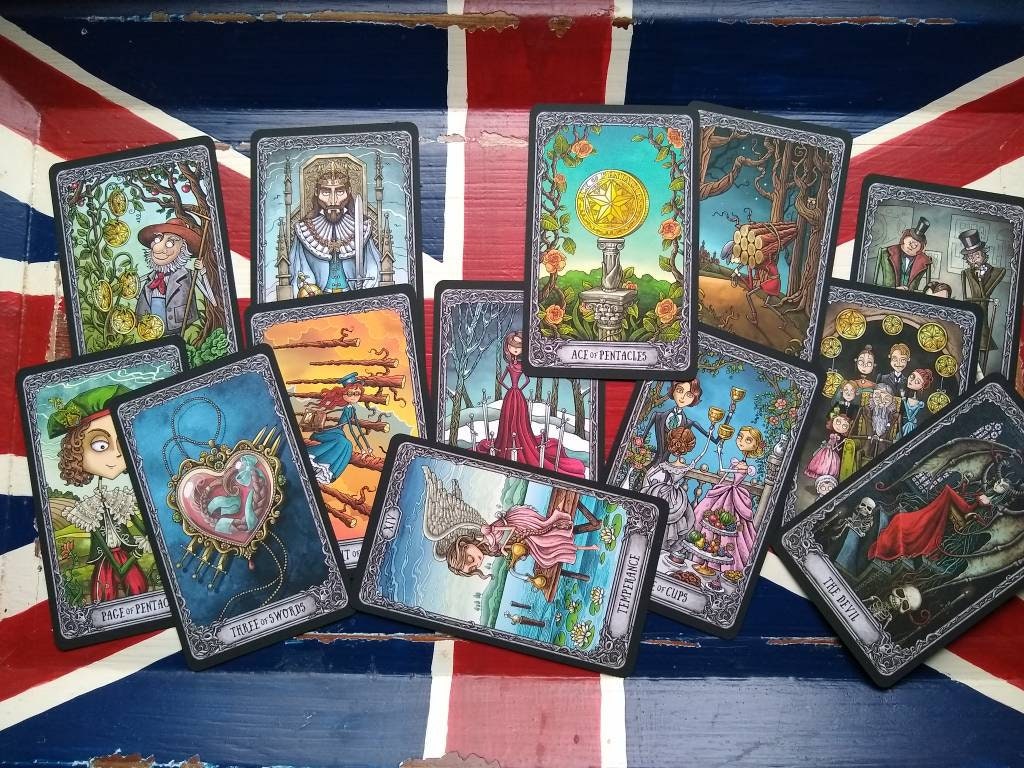 The Dark Mansion Tarot 3rd Edition Taroteca Studios NEW