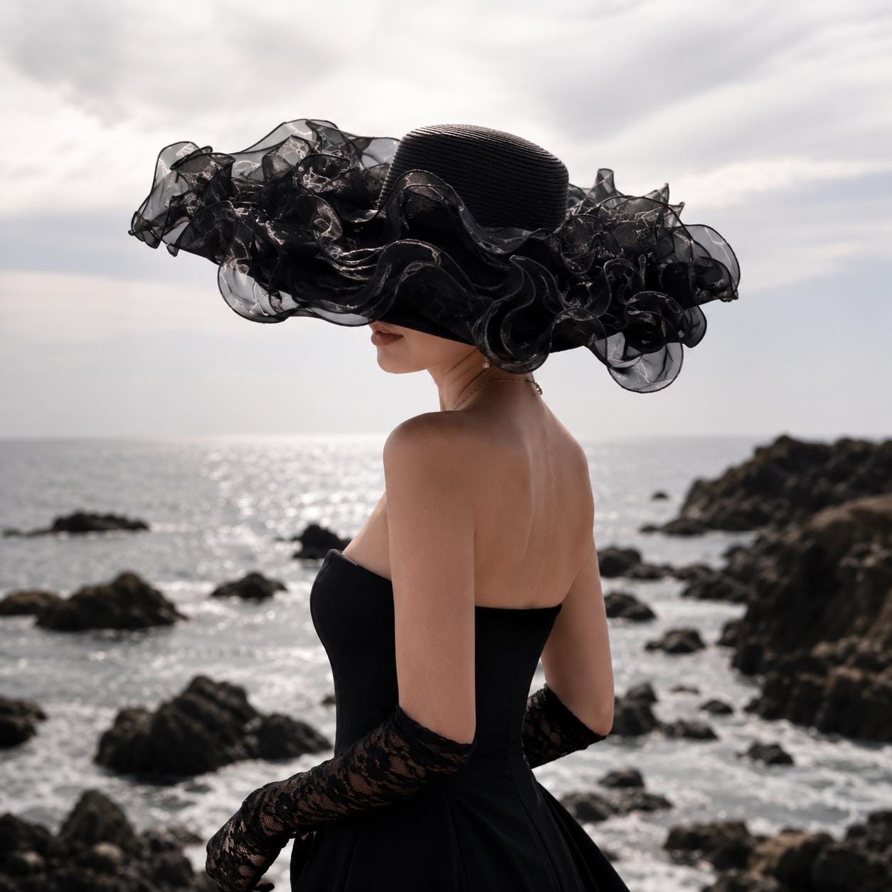 simple black dress formal Velvet Off the Shoulder Black + White Spring A Line Waist off-shoulder SIZE:12D