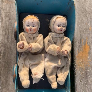 Antique Twin Dolls - Etsy