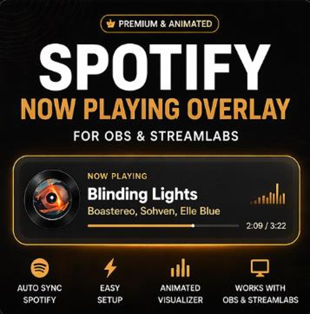 Streamstudiods | Stream Overlays, Spotify Widgets & OBS Tools for ...