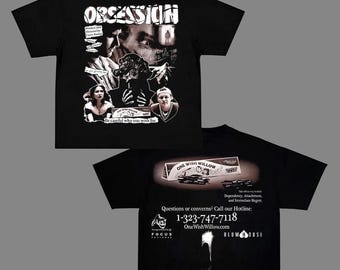 Obsession Movie Bootleg Shirt, One Wish Willow Vintage Tee, Curry Barker Horror Film Merch, Front and Back Print Graphic T-Shirt