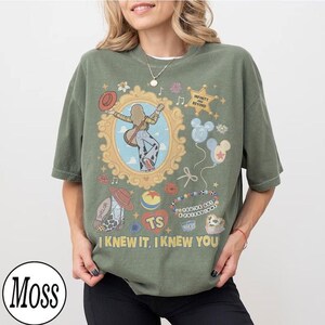 Retro Toy Story Friendship Shirt, Woody Buzz Lightyear Comfort Colors Tee image 6