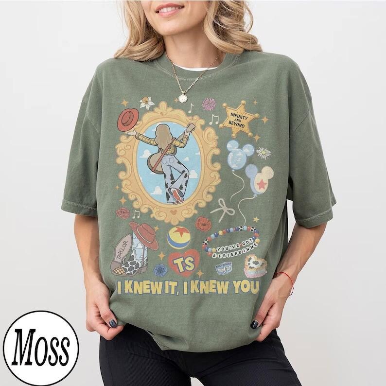 Retro Toy Story Friendship Shirt, Woody Buzz Lightyear Comfort Colors Tee image 6