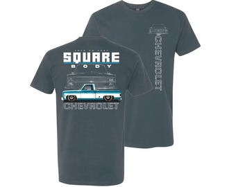 Vintage Chevy Square Body Truck Tee – Classic Old School Chevrolet Shirt