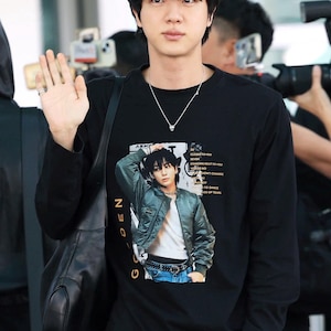 Bts Jin Hoodie - Etsy
