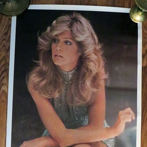SEXY Set of 2 Original Vintage 70s Logan&#39;s Run Movie Posters ~ Farrah Fawcett-Majors ~ Charlies Angels