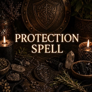 Powerful Protection Spell - Spiritual Shield, Safety & Negative Energy Defense