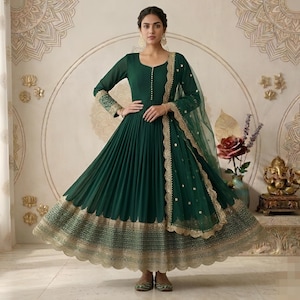 sachin and babi light blue dress Islamic Party Dresses Hijab Satin Evening Gown with Feather Detail Draped  and Embroidered Sleeves - Shop of Turkey