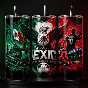 mexico tumbler wrap design