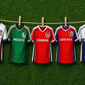 American Countries Shirt banners