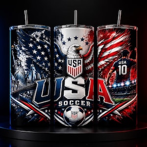 Soccer World Cup 2026 Tumbler Wrap Bundle