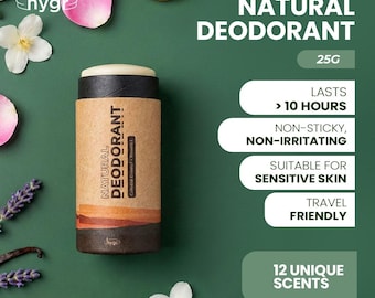 HYGR Naturlig Deodorant Stick 25g | Zen Citrongräs & Citrus