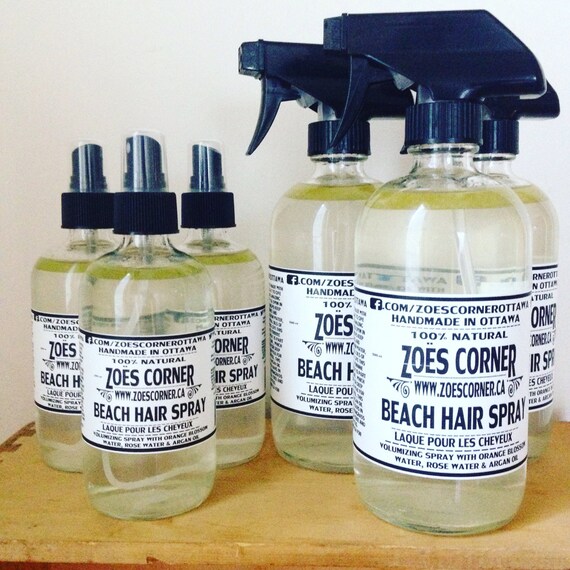 Beach Hair Spray Volumizing Spray All Natural Etsy