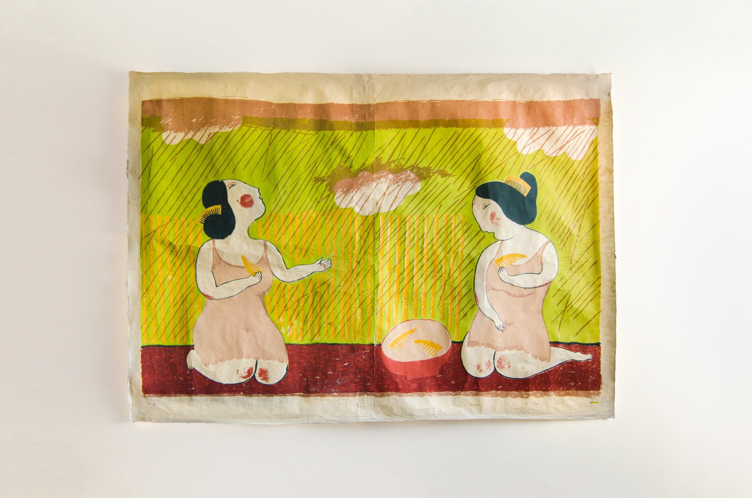 Vintage Rare Mayumi Oda Artist Proof Listed Artist Signed