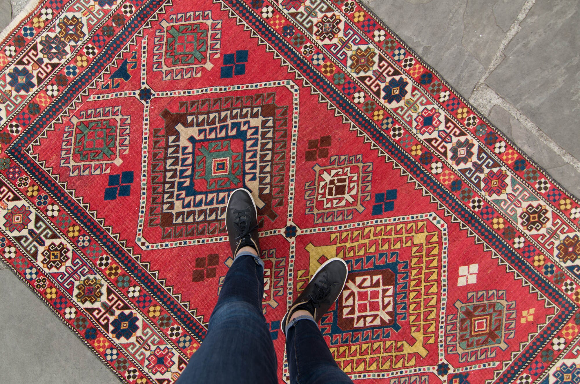 antique 4'6 X 7' Tapis