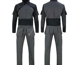 Star Wars Starkiller Inspired Mandalorian Flight Suit | Galactic Assassin Cosplay Costume