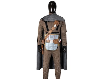 Traje de vuelo y funda personalizados de Din Djarin / Traje interior de beskar mandaloriano / Traje de cosplay de Star Wars
