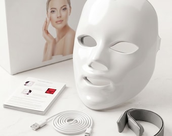 LED Light Therapy Face Mask – Skin Rejuvenation, Acne Treatment, Wrinkle Reduction