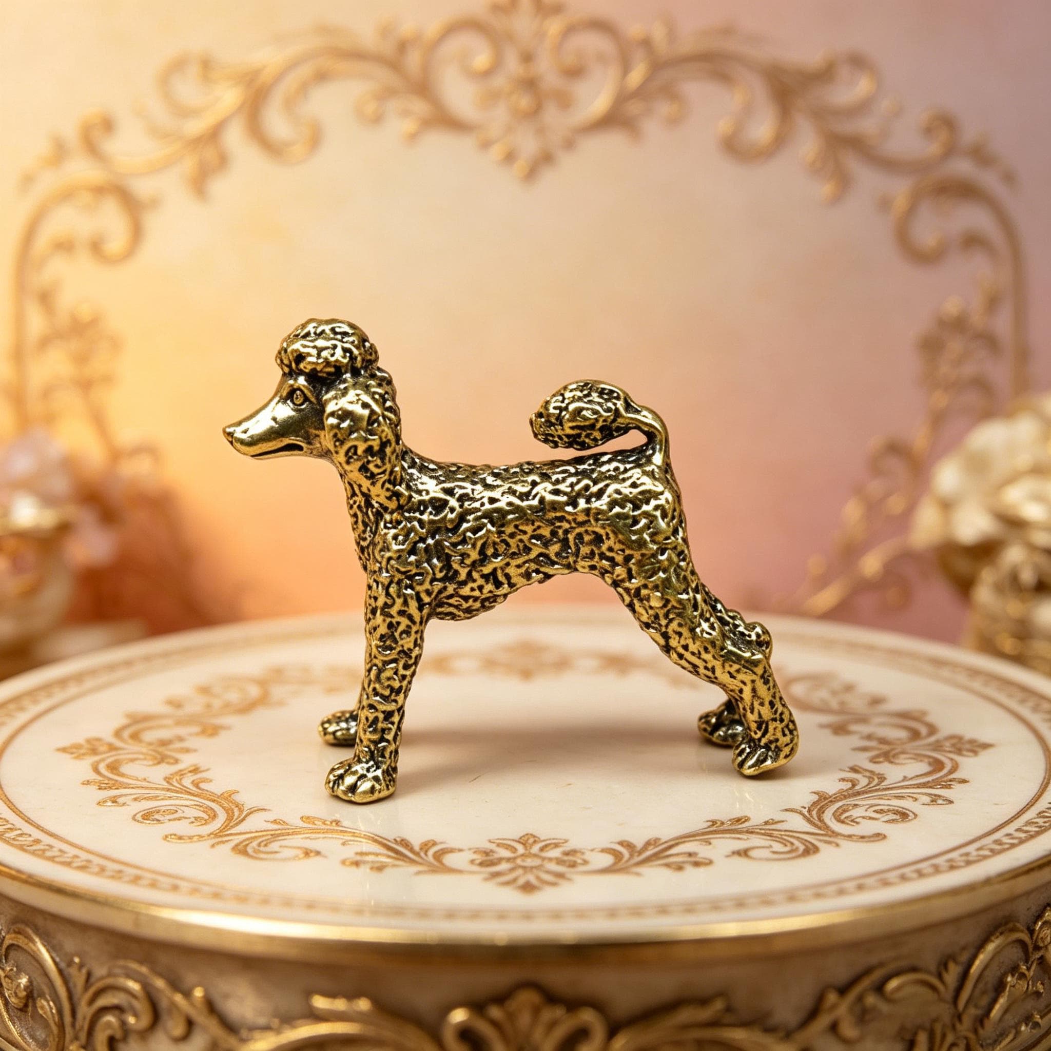 Whimsical poodle sculpture - Etsy 日本
