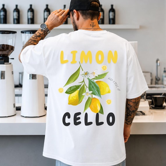 Limoncello Shirt, Lemon Tee, Italian Summer Shirts , Amalfi Coast Graphic T-Shirt, Citrus Lover Gift Beach Outfit