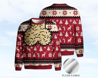 Maglione natalizio sporco e brutto, maglione natalizio Cockmas, felpa Merry Cockmas, maglione natalizio con meme divertente, regalo per lui