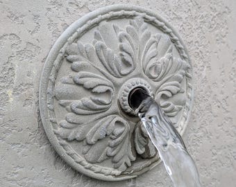 Water spout for pool concrete Wall fountain emitter Water feature