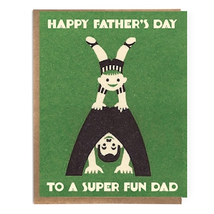 Vintage Matchbox Father's Day Card: To a Super Fun Dad