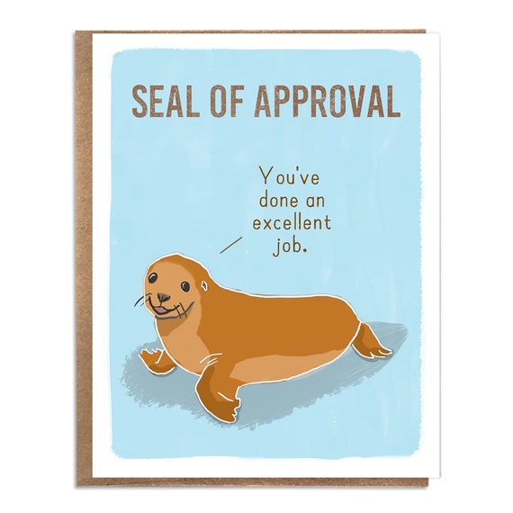Congrats Seal Card Congrats Seal Card