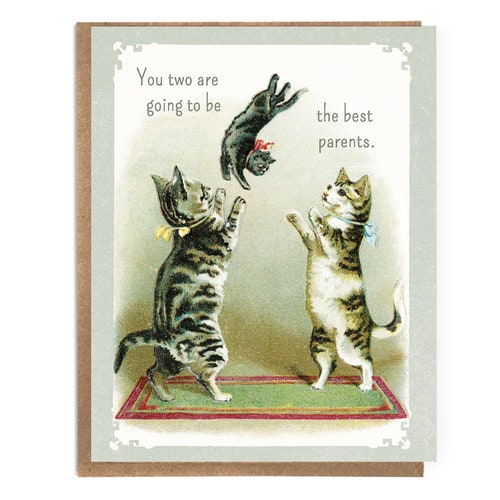 You Two Are Going to Be the Best Parents Cute New Baby Card - Etsy