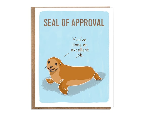 Congrats Seal Card Congrats Seal Card