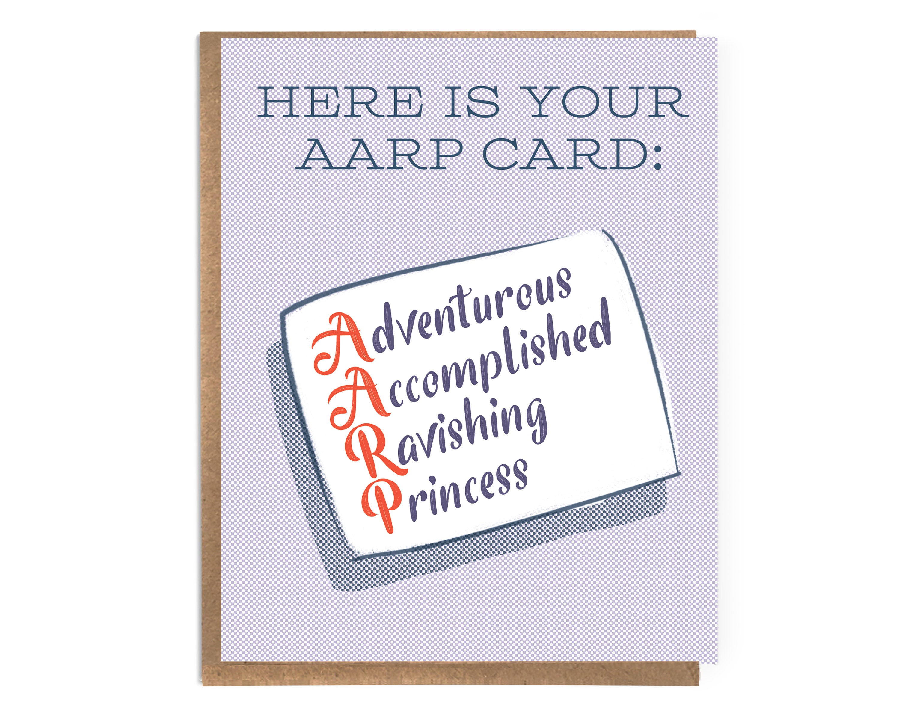 Aarp card template