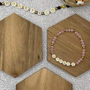 Beaded bracelet-PRAY