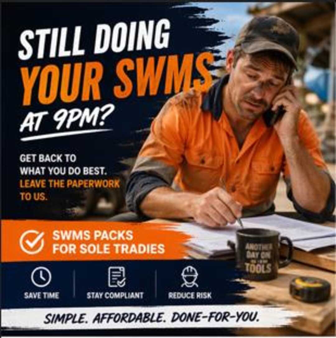 Roofer SWMS Pack Australia | Working at Heights Fragile Roof Hot Works ...