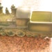L and M TRAIN CAR Planter Catch All Hutch Display decor Railroad Replica green Porcelain