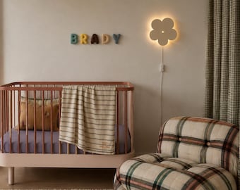 Handmade Ceramic Letters for Kids' Nursery
