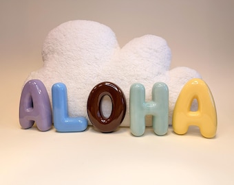Bubbly Wall Letters for Nursery, Kids Room & Personalized Decor