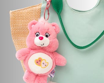 15Cm Heart-Shaped Bear Keychain