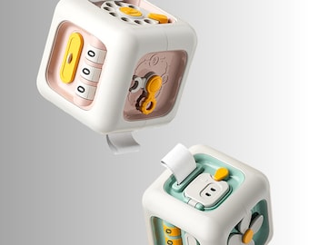 Montessori Busy Cube for Toddlers