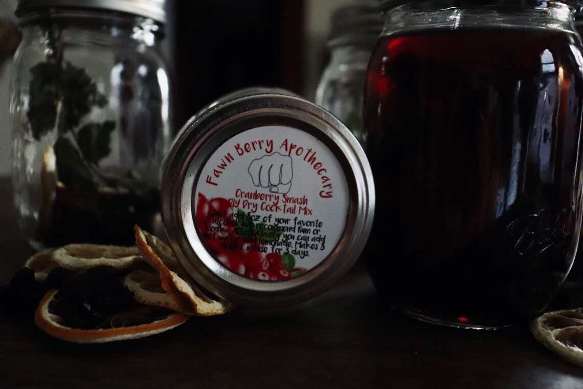 DIY Craft Cocktail Infusion Kit Dry Mix Infuser Alcohol Etsy